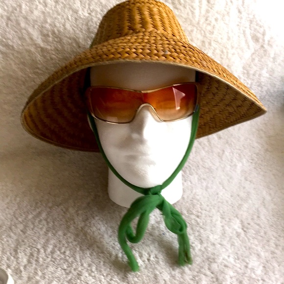 Garden/Beach Summer Pool side Large woven Hat - Picture 1 of 6